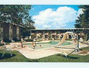 Unused Pre-1980 MOTEL SCENE Bennington Vermont VT HJ9724