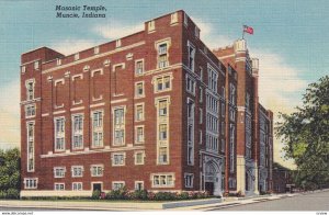 MUNCIE, Indiana, 1930-1940s; Masonic Temple