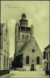 belgium, BRUGES BRUGGE, Eglise de Jerusalem, Church (1910s)