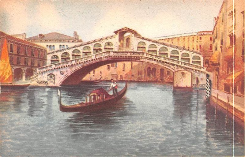 Venezia Ponte di Rialto Italy Unused 