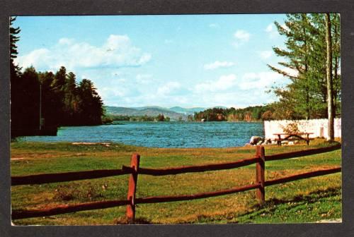 ME Highland Lake Shorey Park BRIDGTON MAINE Postcard