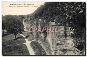 Gisors Old Postcard Wall d & # 39enceinte