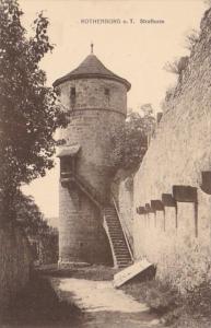 Germany Rothenburg Strafturm