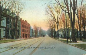 United States Utica New York Genesee Street looking South from Oneida square