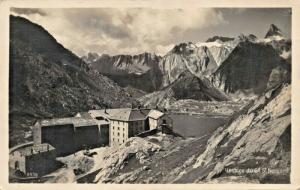 SWITZERLAND~HOSPICE du GRAND~ST BERNARD-1929 PHOTO POSTCARD