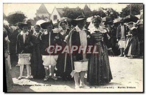 Postcard Old Batz Maries Britons Folklore