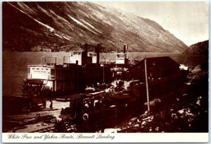 Postcard - White Pass and Yukon Route - Bennett Landing