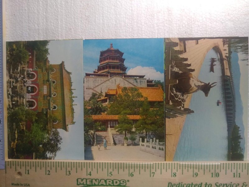 Postcard Folder The Summer Palace, Beijing, China