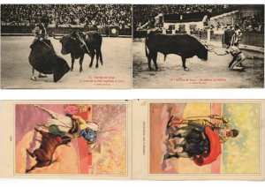 BULLFIGHTING SPORT MOSTLY SPAIN, FRANCE 135 CPA Pre-1940 (L4050)