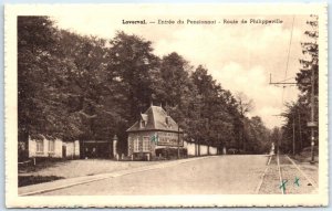 M-41702 Boarding school entrance Route de Philippeville Loverval Hainaut Belgium