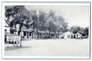 Entrance To Yeary's Tourist Court Service Station & Cafe Kentucky KY Postcard 