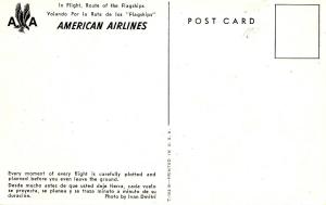 American Airlines - Navigation Planning (Airline Issued) - Artist Signed: Iva...