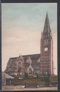 Hampshire Postcard - Lyndhurst Church    RS10431