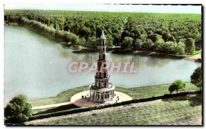 Old Postcard Jet To Top Of Pagoda In Chanteloup Foret D & # 39Amboise Histori...