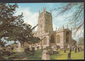 Gloucestershire Postcard - St Mary's Church, Fairford     A7803