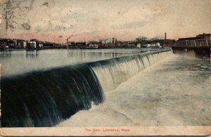 Massachusetts Lawrence The Dam 1909