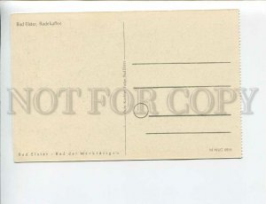 3172498 GERMANY Bad Elster Badekaffee Vintage postcard