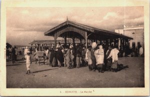 Djibouti Le Marche Somalia Vintage Postcard C077