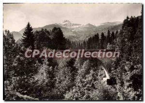 Modern Postcard Saint Gervais Devil's Bridge and Mount Joly