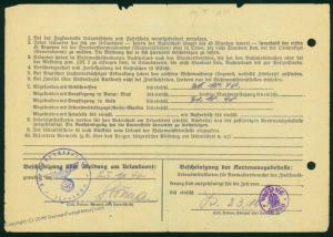 3rd Reich Germany Waffen SS 5th Art Regt Member File 73163