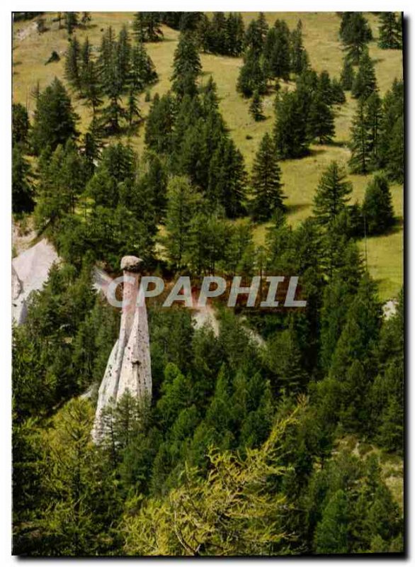 Postcard Modern Molines en Queyras Hautes Alpes Demoiselle Coiffee