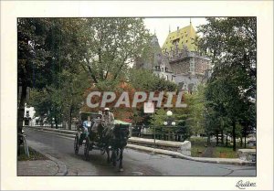 Modern Postcard Quebec City Quebec Ste Genevieve Laporte and Coin