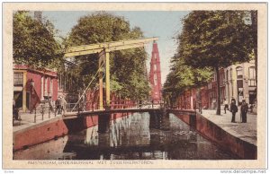 Groenburgwal Met Zuiderkerktoren, Amsterdam (North Holland), Netherlands, 191...