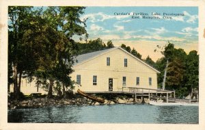 CT - East Hampton. Carrier's Pavilion, Lake Pocotopaug