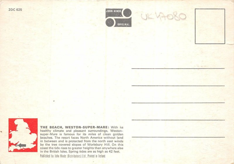 uk47080 the beach weston super mare avon uk