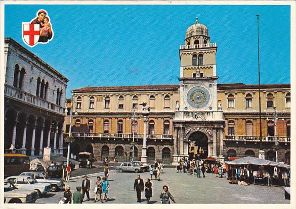 Italy Padova Palazzo del Capitano e Torre dell'Orologio