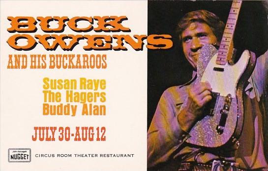 Nevada Reno Buck Owens and His Buckaroos At John Ascuaga's Nugget