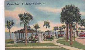 Florida Pensacola Wayside Park At Bay Bridge 1957