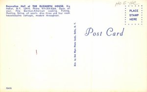 Elizabeth house Big Indian Postcard