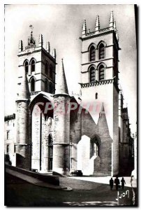 Postcard Old Montpellier Herault Cathedrale Saint Pierre