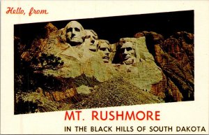 South Dakota Black Hills Mount Rushmore