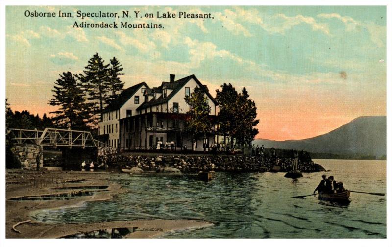 18490  NY  Speculater   Osborne Inn on Lake Pleasant