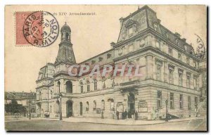 Old Postcard Paris Mairie du 14eme Arrondissement