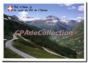 Postcard Modern Landscapes Tarentaise Savoie Val d'Isere and the road to the ...