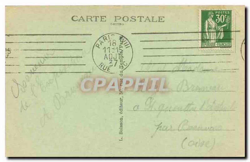 Old Postcard Paris Cathedrale Notre Dame