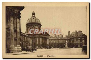 Postcard Old Paris Institute