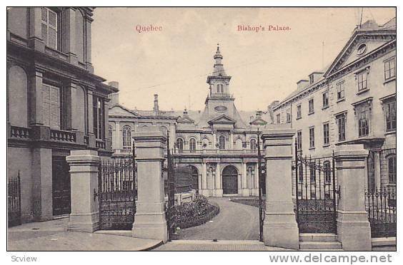 Bishop's Palace, Quebec, Canada, 1900-1910s