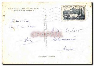 Postcard Modern Castellane Roc And ND Du Roc