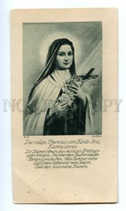 498280 GERMANY 1935 year Blessed Teresa of the Child Jesus miniature postcard