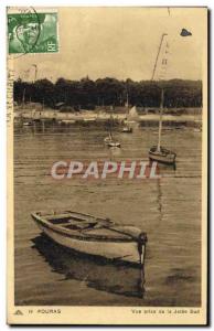 Old Postcard Fouras Vue Prize De La Jetee South Charter