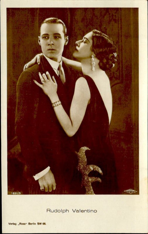 MVT00127   rudolph valentino  ross verlag actor film movie star