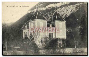 Old Postcard Chateau La Cluse