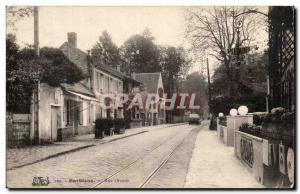 Barbizon - Rue Grande - Old Postcard