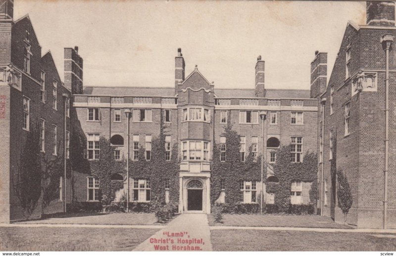 West Horsham  , West Sussex, England, 00-10s ; Lamb Christ's Hospital