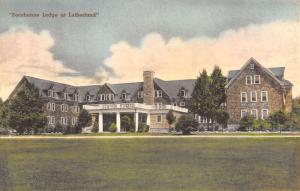 Pocono Pines Pennsylvania Lutherland Pocohanne Lodge Antique Postcard K42754