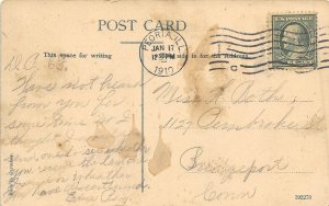Peoria Illinois 1910 Postcard Lincoln Manual Training School